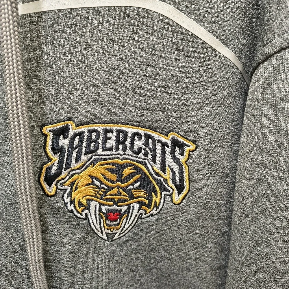 Bauer Team Tacoma Sabercats WCHL Full Zip Hoodie‎ Grey XXL
